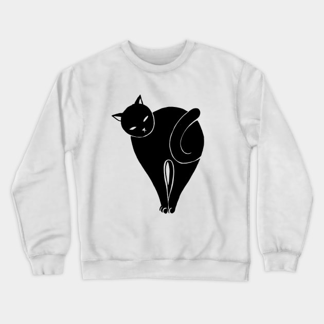 Billy Cat Crewneck Sweatshirt by RicardoCarn